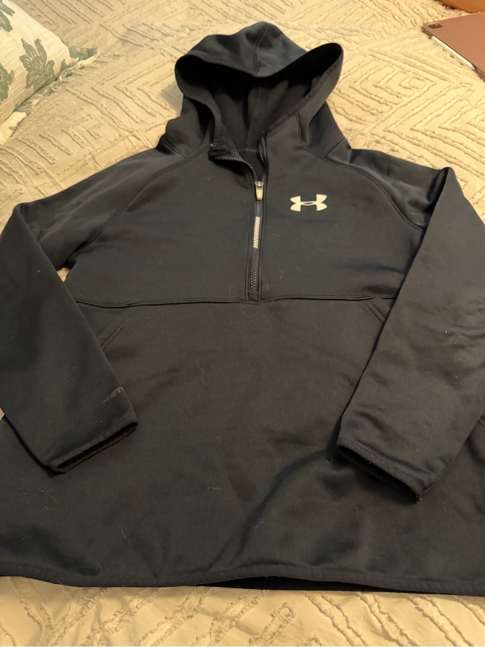 Under Armour Black Fleece Hoodie with Tag